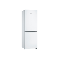 Bosch | Serie 2 Refrigerator | KGN33NWEB | Energy efficiency class E | Free standing | Combi | Height 176 cm | No Frost system | 