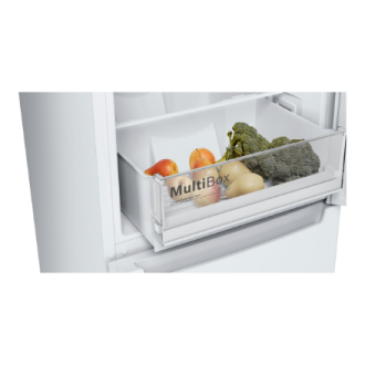 Bosch | Serie 2 Refrigerator | KGN33NWEB | Energy efficiency class E | Free standing | Combi | Height 176 cm | No Frost system | Bosch | Serie 2 Refrigerator | KGN33NWEB | Energy efficiency class E | Free standing | Combi | Height 176 cm | No Frost system |