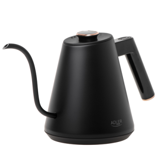 Adler Kettle | AD 1349 | Electric | 1100 W | 1 L | Stainless steel | 360 rotational base | Black/Gold Adler Kettle | AD 1349 | Electric | 1100 W | 1 L | Stainless steel | 360 rotational base | Black/Gold
