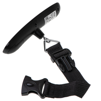 Adler | Travel Luggage Scale | AD 8190 | Maximum weight (capacity) 50 kg | Accuracy 10 g | Black Adler | Travel Luggage Scale | AD 8190 | Maximum weight (capacity) 50 kg | Accuracy 10 g | Black