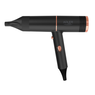 Adler Hair Dryer | AD 2278 | 1400 W | Number of temperature settings 2 | Ionic function | Black Adler Hair Dryer | AD 2278 | 1400 W | Number of temperature settings 2 | Ionic function | Black