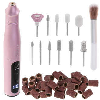 Adler | Electric Nail Drill Set | AD 2181 | Number of power levels 5 | Pink Adler | Electric Nail Drill Set | AD 2181 | Number of power levels 5 | Pink