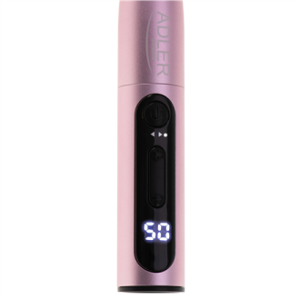 Adler | Electric Nail Drill Set | AD 2181 | Number of power levels 5 | Pink Adler | Electric Nail Drill Set | AD 2181 | Number of power levels 5 | Pink