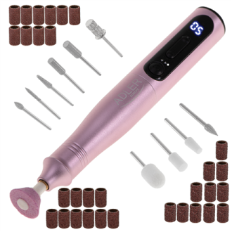 Adler | Electric Nail Drill Set | AD 2181 | Number of power levels 5 | Pink Adler | Electric Nail Drill Set | AD 2181 | Number of power levels 5 | Pink