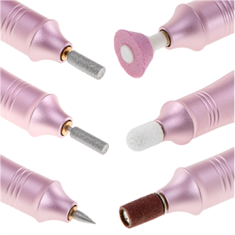 Adler | Electric Nail Drill Set | AD 2181 | Number of power levels 5 | Pink Adler | Electric Nail Drill Set | AD 2181 | Number of power levels 5 | Pink