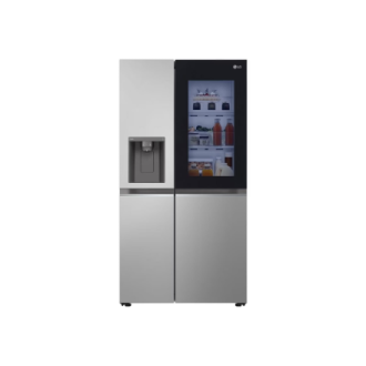 LG Refrigerator | GSGV81PYLL | Energy efficiency class E | Free standing | Side by side | Height 179 cm | Fridge net capacity 41 LG Refrigerator | GSGV81PYLL | Energy efficiency class E | Free standing | Side by side | Height 179 cm | Fridge net capacity 41