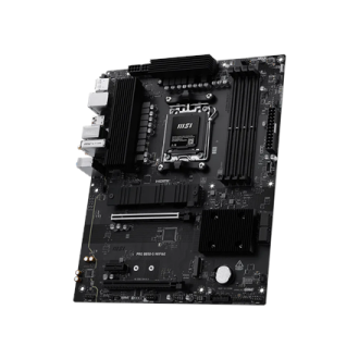 PRO B850-S WIFI6E | MSI Processor family AMD | Processor socket AM5 | DDR5 | Supported hard disk drive interfaces SATA, M.2 PRO B850-S WIFI6E | MSI Processor family AMD | Processor socket AM5 | DDR5 | Supported hard disk drive interfaces SATA, M.2