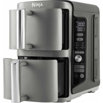 NINJA Double Stack XL Air Fryer | SL400EU | Power 2470 W | Capacity 9.5 L | Black/Grey NINJA Double Stack XL Air Fryer | SL400EU | Power 2470 W | Capacity 9.5 L | Black/Grey