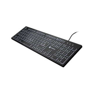 Natec | Herring Glow | Keyboard | Wired | US | Black Natec | Herring Glow | Keyboard | Wired | US | Black