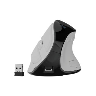 Natec Mouse | Euphonie Pro | Wireless | 2.4 GHz, Bluetooth | White Natec Mouse | Euphonie Pro | Wireless | 2.4 GHz, Bluetooth | White