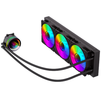 Gamemax CPU Liquid Cooler | ICEBURG 360 INFINITY BK | Black Gamemax CPU Liquid Cooler | ICEBURG 360 INFINITY BK | Black