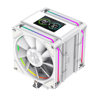 Gamemax CPU Air Cooler | SIGMA 620 LCD WH | White Gamemax CPU Air Cooler | SIGMA 620 LCD WH | White