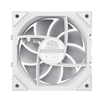 Gamemax FN12A-N2 WL-W | Case fan | White