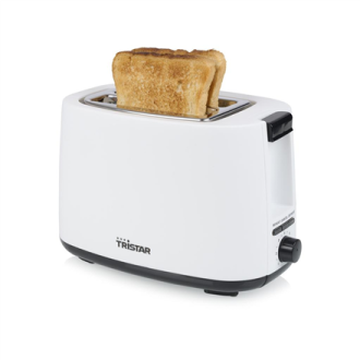 Tristar Toaster | BR-1055 | Power 750 W | Number of slots 2 | Housing material Plastic | White Tristar Toaster | BR-1055 | Power 750 W | Number of slots 2 | Housing material Plastic | White