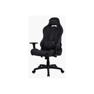 Arozzi Torretta Soft Fabric | Gaming Chair | Metal/Reinforced nylon | Pure Black Arozzi Torretta Soft Fabric | Gaming Chair | Metal/Reinforced nylon | Pure Black