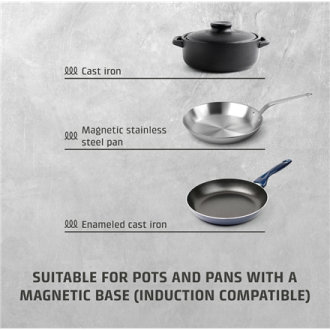 Caso Mobile Single Hob | ProSlim 2000 | Induction | Number of burners/cooking zones 1 | Touch | Timer | Black Caso Mobile Single Hob | ProSlim 2000 | Induction | Number of burners/cooking zones 1 | Touch | Timer | Black