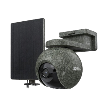 EZVIZ Ranger Battery-Powered PT Camera Kit with Solar Panel | CS-EB8/SP | Dome | 8 MP | 2.8mm | IP65 | H.264/H.265 | Micro SD, M EZVIZ Ranger Battery-Powered PT Camera Kit with Solar Panel | CS-EB8/SP | Dome | 8 MP | 2.8mm | IP65 | H.264/H.265 | Micro SD, M