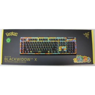 SALE OUT. SALE OUT. Razer BlackWidow V4 X | Mechanical Gaming Keyboard | Wired | US | Green Mechanical Switches | Pok mon Editio SALE OUT. SALE OUT. Razer BlackWidow V4 X | Mechanical Gaming Keyboard | Wired | US | Green Mechanical Switches | Pok mon Editio