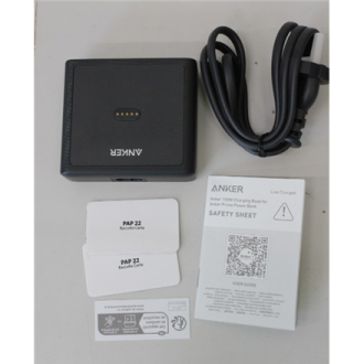 SALE OUT. Anker Prime Charging Base for Power Bank, 100W | A1902311 | Black | UNPACKED, DAMAGED PACKAGING, SCRATCHED SALE OUT. Anker Prime Charging Base for Power Bank, 100W | A1902311 | Black | UNPACKED, DAMAGED PACKAGING, SCRATCHED
