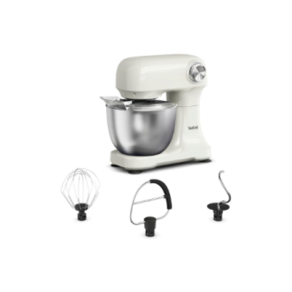TEFAL QB140AF0 Bake Easy | Kitchen Machine | 500 W | Number of speeds 12 | Bowl capacity 3.5 L | Beige TEFAL QB140AF0 Bake Easy | Kitchen Machine | 500 W | Number of speeds 12 | Bowl capacity 3.5 L | Beige