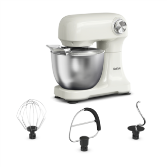 TEFAL QB140AF0 Bake Easy | Kitchen Machine | 500 W | Number of speeds 12 | Bowl capacity 3.5 L | Beige TEFAL QB140AF0 Bake Easy | Kitchen Machine | 500 W | Number of speeds 12 | Bowl capacity 3.5 L | Beige