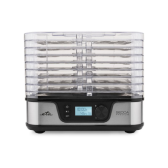 ETA Food dryer | ETA930190000 Secca Premium | Power 380 W | Number of trays 8 | Temperature control | Integrated timer | Silver ETA Food dryer | ETA930190000 Secca Premium | Power 380 W | Number of trays 8 | Temperature control | Integrated timer | Silver