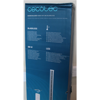 SALE OUT. EnergySilence 9890 Skyline Bladeless | Tower Fan | Stand Fan | 50 W | Diameter 23 cm | Number of speeds 3 | Oscillatio SALE OUT. EnergySilence 9890 Skyline Bladeless | Tower Fan | Stand Fan | 50 W | Diameter 23 cm | Number of speeds 3 | Oscillatio