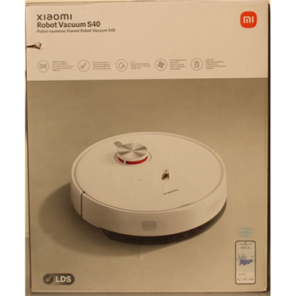 SALE OUT. Xiaomi Robot Vacuum S40 EU | Xiaomi Wet&Dry | 5200 mAh | Dust capacity 0.52 L | 10000 Pa | White | DAMAGED PACKAGING | SALE OUT. Xiaomi Robot Vacuum S40 EU | Xiaomi Wet&Dry | 5200 mAh | Dust capacity 0.52 L | 10000 Pa | White | DAMAGED PACKAGING |