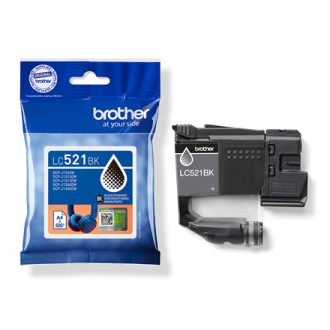 Brother LC521BK | Ink Cartridges | Black Brother LC521BK | Ink Cartridges | Black