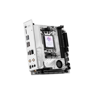 MSI MPG B850I EDGE TI WIFI | Processor family AMD B850 | Processor socket AM5 | DDR5 | Supported hard disk drive interfaces SATA