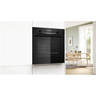 Bosch Oven | HBG578EB7 | 71 L | Electric | Pyrolysis | Knobs | Height 59.5 cm | Width 59.4 cm | Black