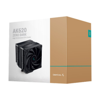Deepcool | CPU Air Cooler | AK620 ZERO DARK ZORIA | Intel, AMD Deepcool | CPU Air Cooler | AK620 ZERO DARK ZORIA | Intel, AMD