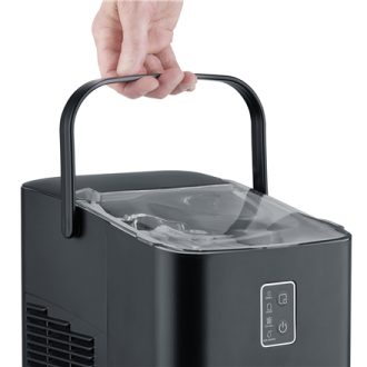 Caso | Ice Cube Machine | IceChef Compact | Power 120 W | Black Caso | Ice Cube Machine | IceChef Compact | Power 120 W | Black