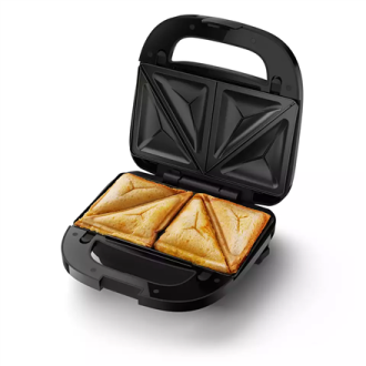 Philips Sandwich Maker | HD2350/80 | 750 W | Number of plates 3 | Black Philips Sandwich Maker | HD2350/80 | 750 W | Number of plates 3 | Black