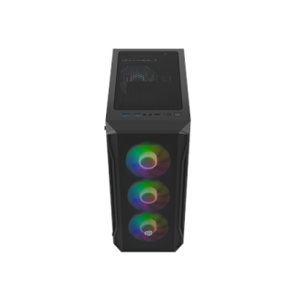 Fury PC Case | SHOBO SH4F RGB | Midi-Tower | Black Fury PC Case | SHOBO SH4F RGB | Midi-Tower | Black