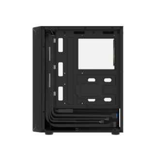 Fury PC Case | SHOBO SH4F RGB | Midi-Tower | Black Fury PC Case | SHOBO SH4F RGB | Midi-Tower | Black