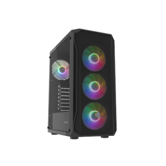 Fury PC Case | SHOBO SH4F RGB | Midi-Tower | Black Fury PC Case | SHOBO SH4F RGB | Midi-Tower | Black