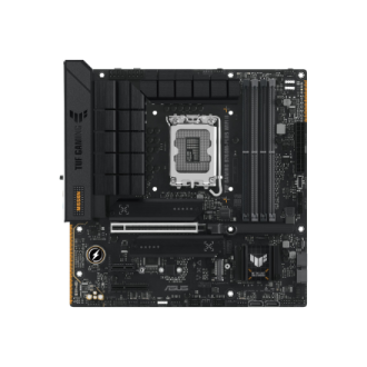 Asus | Processor family Intel B760 | Processor socket 1 x LGA1700 Socket | 4 DIMM slots - DDR5, non-ECC, on-die ECC, unbuffered Asus | Processor family Intel B760 | Processor socket 1 x LGA1700 Socket | 4 DIMM slots - DDR5, non-ECC, on-die ECC, unbuffered