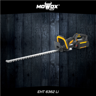MoWox | 62V Excel Series Hand Held Battery Hedge Trimmer With Rotating Handle (Without Battery and Charger) | EHT 6362 Li | Cord