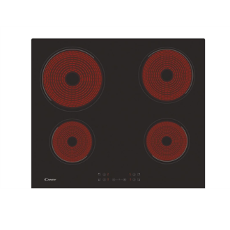 Candy | Hob | CH64CCB/4U2 | Vitroceramic | Number of burners/cooking zones 4 | Touch | Black Candy | Hob | CH64CCB/4U2 | Vitroceramic | Number of burners/cooking zones 4 | Touch | Black