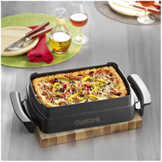 TEFAL OptiGrill Elite Snack and baking accessory | XA725870 | Black TEFAL OptiGrill Elite Snack and baking accessory | XA725870 | Black