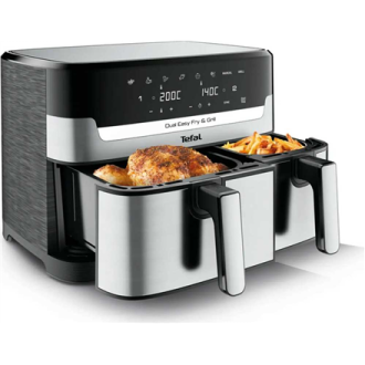 TEFAL Fryer | EY905D10 | Capacity 5.2+3.1 L | Hot air technology | Stainless Steel/Black TEFAL Fryer | EY905D10 | Capacity 5.2+3.1 L | Hot air technology | Stainless Steel/Black