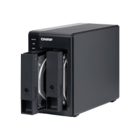 QNAP 2 Bay USB Type-C Direct Attached Storage with Hardware RAID | TR-002 | Micro | 6 GB | Black QNAP 2 Bay USB Type-C Direct Attached Storage with Hardware RAID | TR-002 | Micro | 6 GB | Black