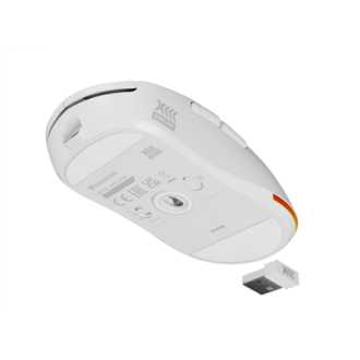 Genesis Zircon XIII Custom | Gaming Mouse | Wireless | 2.4 GHz, USB | White Genesis Zircon XIII Custom | Gaming Mouse | Wireless | 2.4 GHz, USB | White