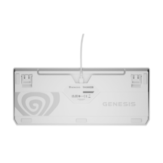 Genesis | THOR 230 | Mechanical Gaming Keyboard | Wired | US | Outemu Brown | White