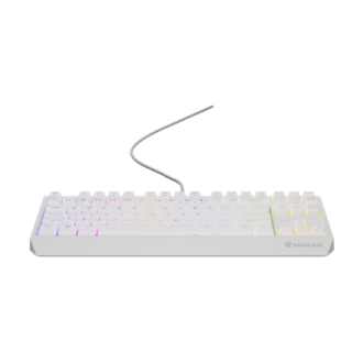 Genesis | THOR 230 | Mechanical Gaming Keyboard | Wired | US | Outemu Brown | White