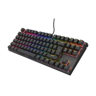 Genesis | THOR 303 | Mechanical Gaming Keyboard | Wired | US | Outemu Peach Silent | Black Genesis | THOR 303 | Mechanical Gaming Keyboard | Wired | US | Outemu Peach Silent | Black
