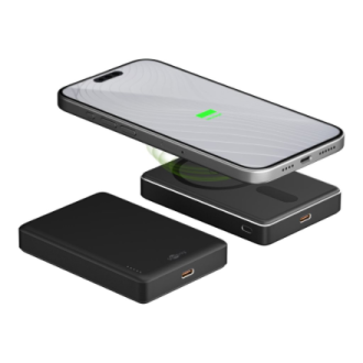 Goobay Magnetic Wireless Power Bank | 70183 | 10000 mAh | USB-C | Black Goobay Magnetic Wireless Power Bank | 70183 | 10000 mAh | USB-C | Black