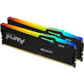 Kingston | Fury Beast | 32 Kit (16GBx2) GB | DDR5 | 6000 MHz | PC/server | Registered No | ECC No Kingston | Fury Beast | 32 Kit (16GBx2) GB | DDR5 | 6000 MHz | PC/server | Registered No | ECC No