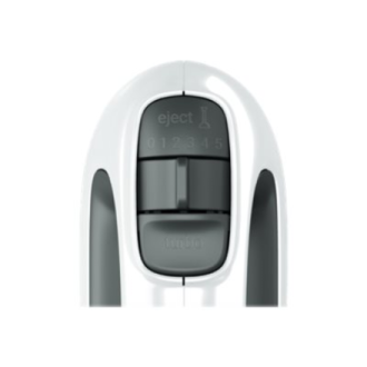 TEFAL | Hand mixer | HT461138 Prep'Mix+ | Hand Mixer | 500 W | Number of speeds 5 | Turbo mode | White/Grey TEFAL | Hand mixer | HT461138 Prep'Mix+ | Hand Mixer | 500 W | Number of speeds 5 | Turbo mode | White/Grey